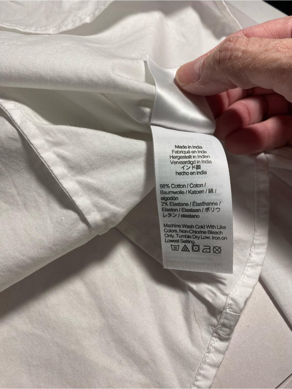 J. Crew White Ruffle-Neck Button-Up Shirt - Picture 7 of 8